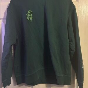 Adidas Green Crewneck Sweater